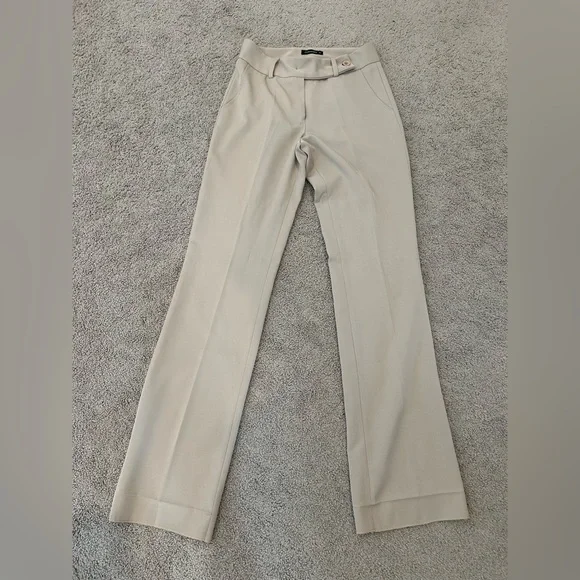 Coramdeo Cream Tailored Pantsuit Jacket with Black Trim - Picture 8 of 11